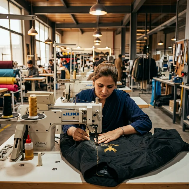 Sialkot Sample Masters manufacturing facility Sialkot Pakistan