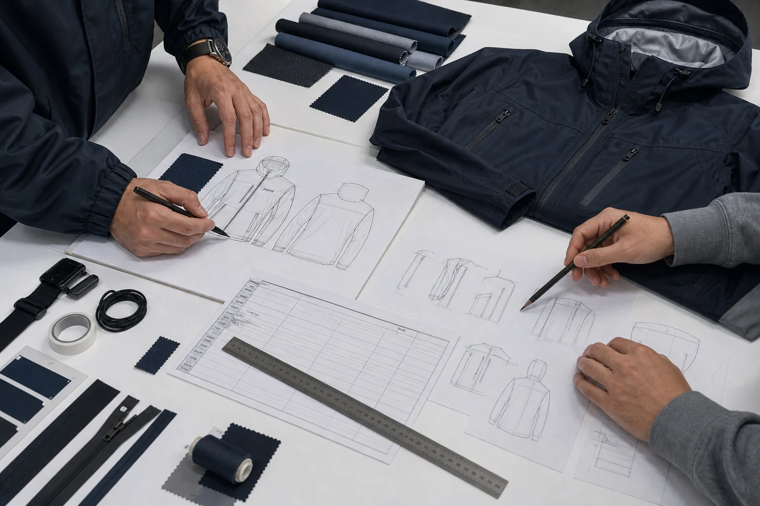 Brief stage of apparel development